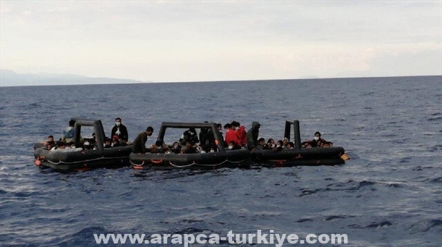 تركيا.. إنقاذ 142 مهاجرا غير نظامي أجبرتهم اليونان على العودة