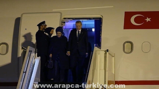أردوغان يصل إسطنبول قادما من تركمانستان