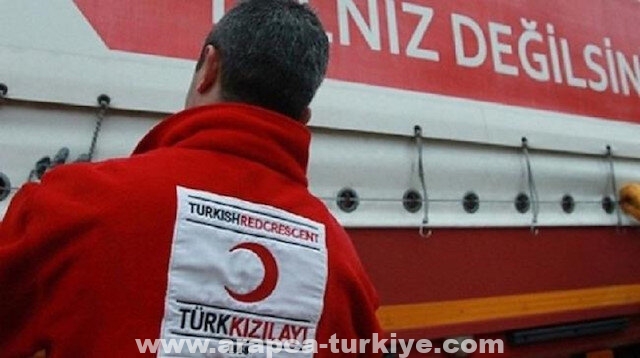 الهلال الأحمر التركي يمد يد العون لـ 20 مليون شخص حول العالم