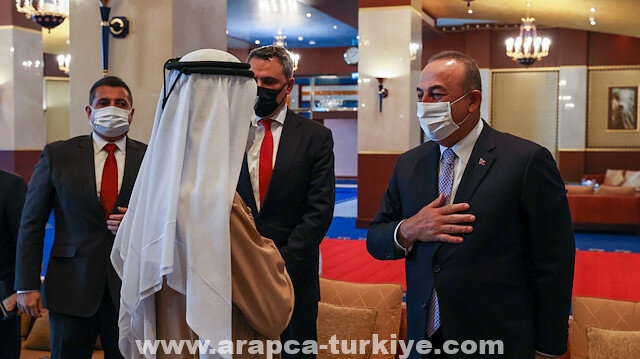 وزير الخارجية التركي يلتقي حاكم دبي محمد بن راشد