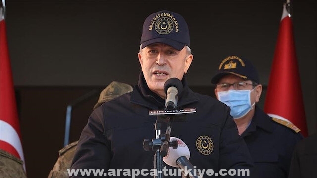 وزير الدفاع التركي: قارئ التاريخ يرى عاقبة الطامعين بأرضنا
