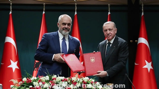 تركيا وألبانيا توقعان 7 اتفاقيات في مجالات مختلفة