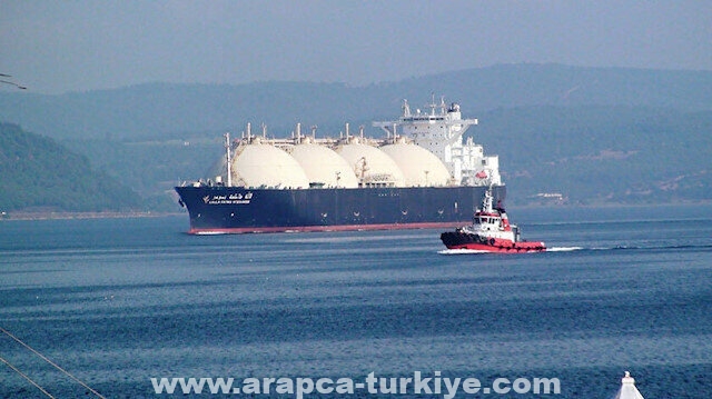 سفينة جزائرية محملة بغاز مسال تصل تركيا
