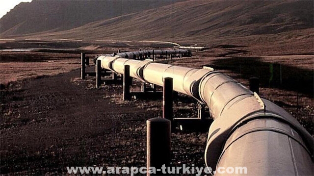 استئناف ضخ الغاز في خط الأنابيب بين تركيا والعراق