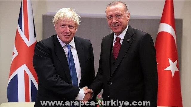 أردوغان وجونسون يبحثان تعزيز التعاون التركي-البريطاني