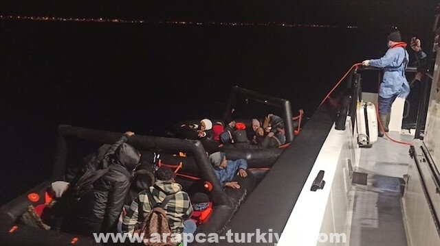 إنقاذ 28 مهاجرا شمال غربي تركيا