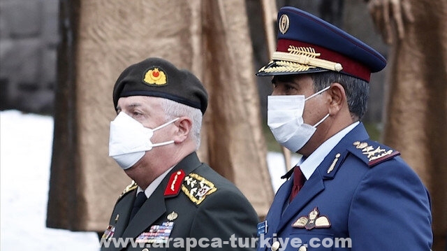 رئيس أركان الجيش التركي يلتقي نظيره القطري