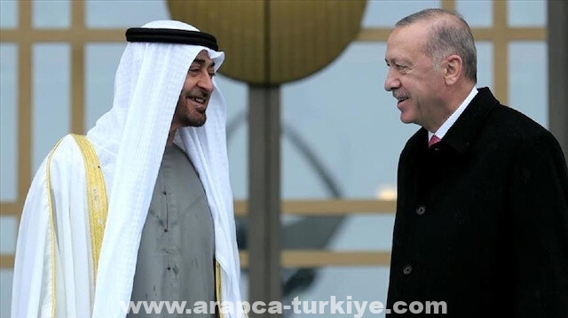 أردوغان يشكر بن زايد لاطمئنانه على صحته
