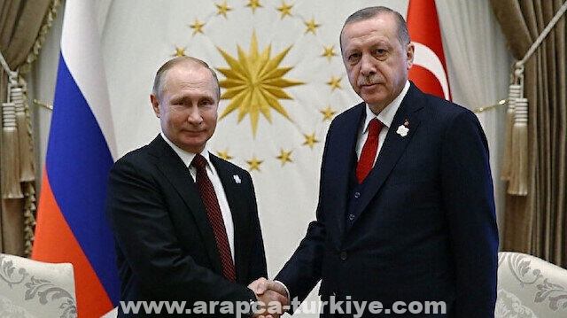 أردوغان يؤكد لبوتين أهمية تغليب الدبلوماسية مع أوكرانيا