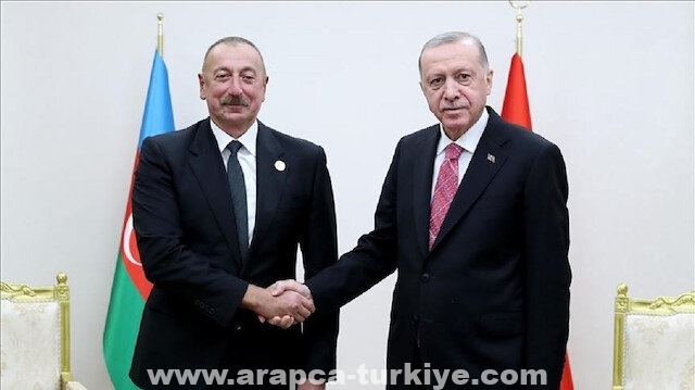أردوغان ونظيره الأذربيجاني يبحثان المستجدات الإقليمية