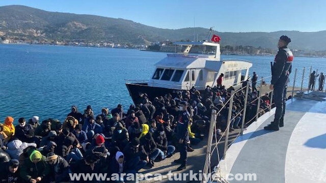 الأمن التركي يضبط 197 مهاجرا غير نظامي و10 مهربين