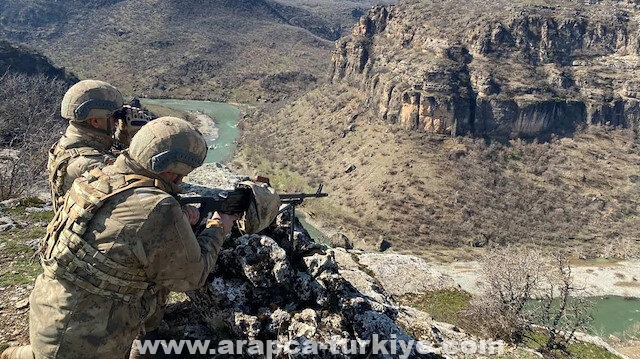 تركيا تطلق عملية "أرن شتاء 27" ضد إرهابيي "بي كا كا"
