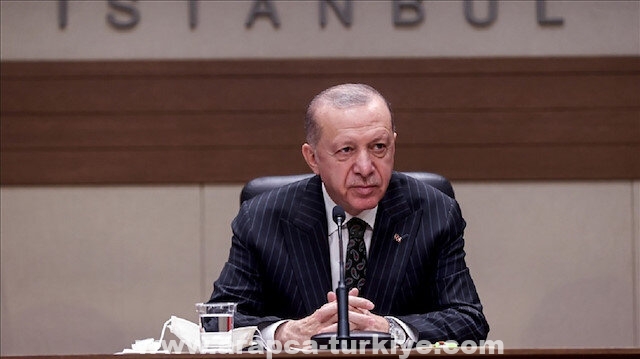 أردوغان: التعاون التركي الإماراتي هام من أجل منطقتنا بأسرها