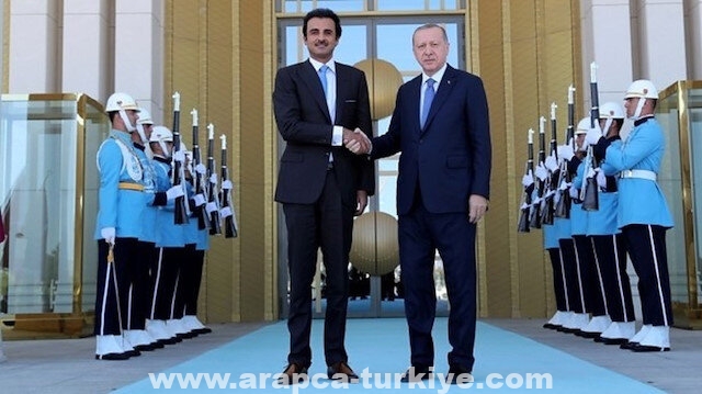 أردوغان يشكر أمير قطر على تمنيه الشفاء له من كورونا