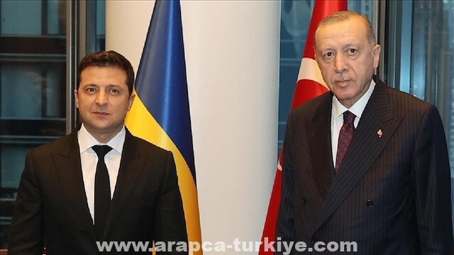 مباحثات مرتقبة بين أردوغان وزيلينسكي لبحث تطورات أزمة أوكرانيا