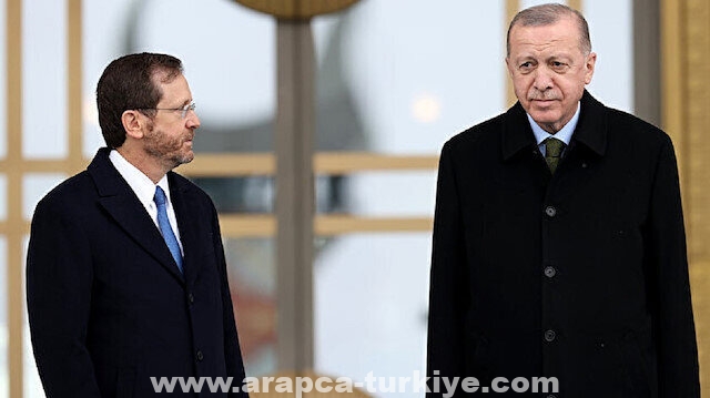 أردوغان: أكدت للرئيس الإسرائيلي أهمية حل الدولتين
