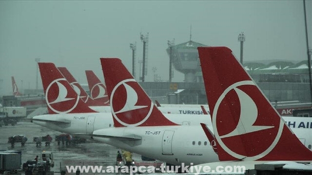 ثلوج إسطنبول.. الخطوط التركية تواصل إلغاء رحلات