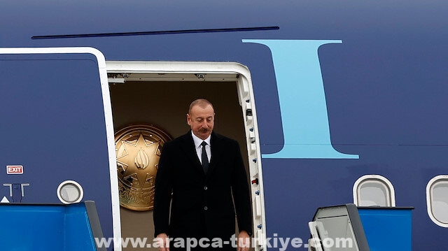 رئيس أذربيجان يصل تركيا