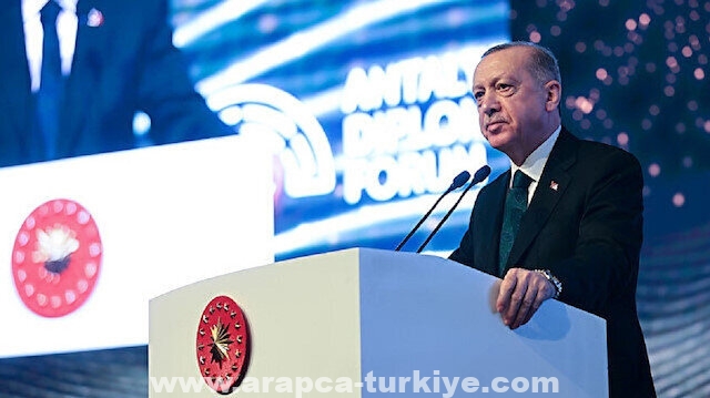 أردوغان: مباحثات روسيا وأوكرانيا شهادة نجاح لـ"منتدى أنطاليا"