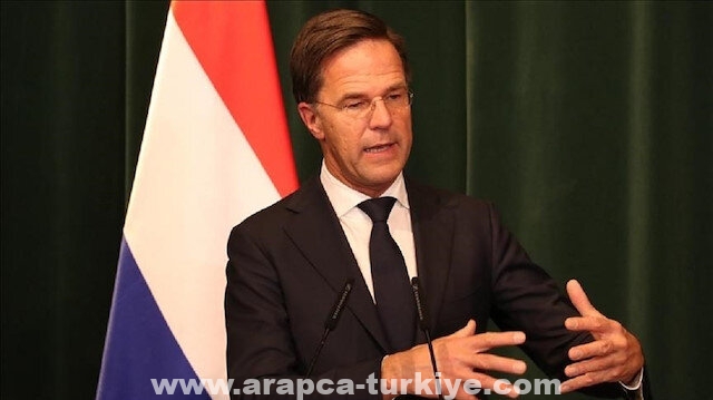 رئيس الوزراء الهولندي يزور تركيا الثلاثاء