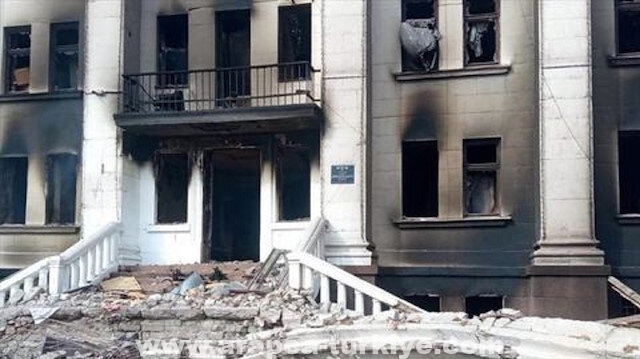 أوكرانيا تتهم روسيا بقصف مدرسة تؤوي 400 شخص في ماريوبول