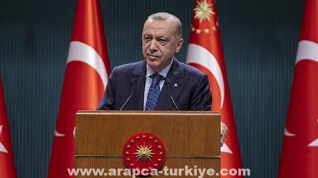 أردوغان يهنئ قيادات الجيش بنجاح اختتام مناورات "الوطن الأزرق"