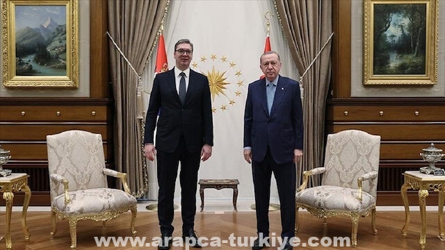 أردوغان يبحث مع نظيره الصربي الأزمة الأوكرانية والعلاقات الثنائية