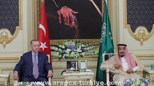 الملك سلمان يستقبل الرئيس أردوغان في جدة
