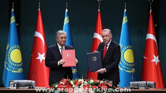تركيا وكازاخستان تقرران الارتقاء إلى "شراكة استراتيجية معززة"
