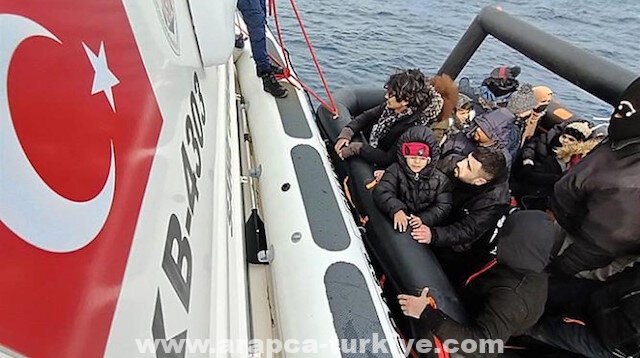 تركيا.. إنقاذ 46 مهاجرا غربي البلاد