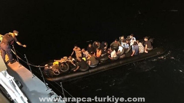 ضبط 41 مهاجرا غير نظامي غربي تركيا