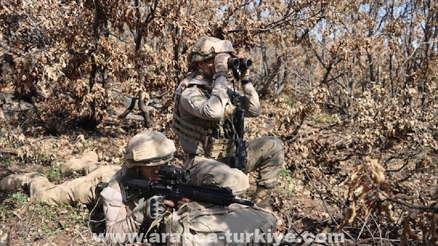 الدفاع التركية: تحييد 4 إرهابيين من "واي بي جي" شمالي سوريا