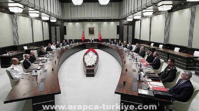 انطلاق اجتماع مجلس الأمن القومي التركي برئاسة أردوغان