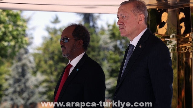 أردوغان يستقبل الرئيس الصومالي في أنقرة