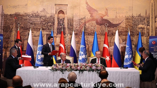 منظمة الأمن والتعاون تشيد بدبلوماسية تركيا حول اتفاقية الحبوب