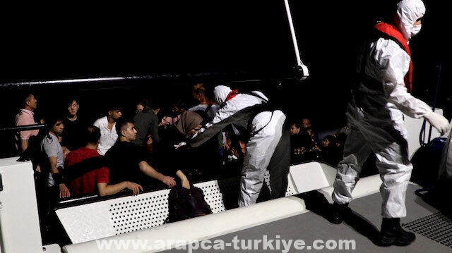 خفر السواحل التركي يضبط 174 مهاجرا غير نظامي