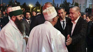 أردوغان يشارك في إحياء ذكرى رحيل المتصوف "حاج بكتاش ولي"