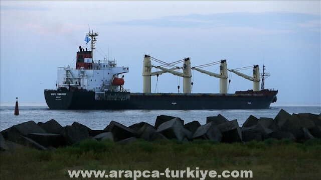 تركيا: انطلاق 12 سفينة حبوب من موانئ أوكرانيا