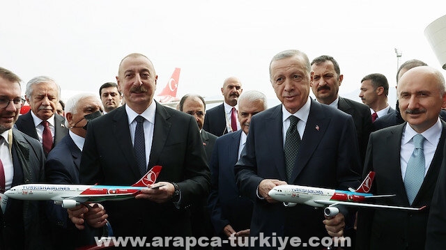أردوغان وعلييف يفتتحان مطار زنغيلان في قره باغ المحرر