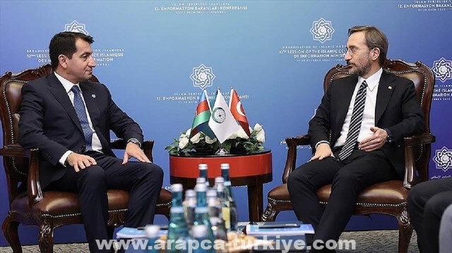 ألطون يجري لقاءات ثنائية مع وزراء إعلام "التعاون الإسلامي"