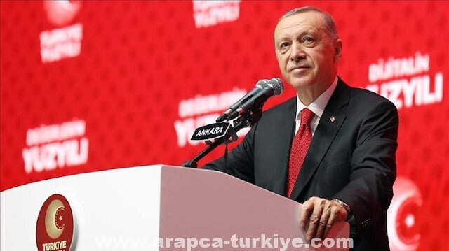 دستور جديد وتوزيع الغاز.. كلمة هامة لأردوغان خلال فعالية تعريفية بحملة "قرن تركيا"