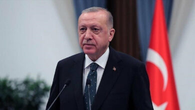 أردوغان يتلقى إحاطة حول الضربات الموجهة للإرهابيين