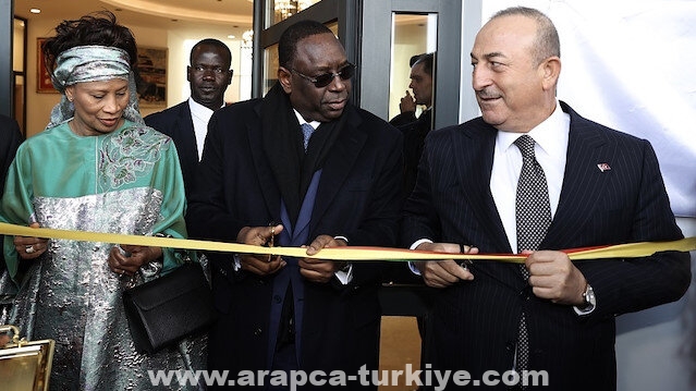 تشاووش أوغلو يشارك بافتتاح مبنى السفارة السنغالية لدى أنقرة