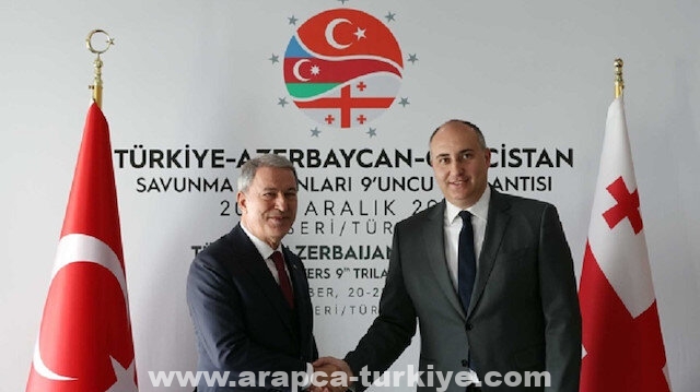 انطلاق الاجتماع الثلاثي لوزراء دفاع تركيا وأذربيجان وجورجيا