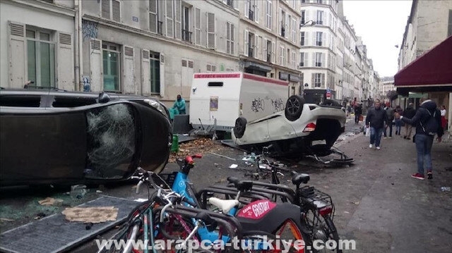 باريس.. إصابة 31 شرطيا جراء عنف أنصار "بي كي كي"