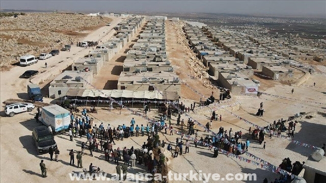 قبرص التركية تعلن إنجاز مساكن للنازحين بإدلب السورية