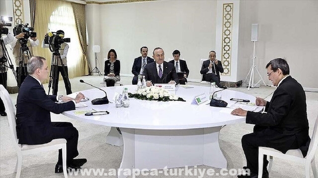أوازا.. اجتماع ثلاثي لوزراء خارجية تركيا وتركمانستان وأذربيجان