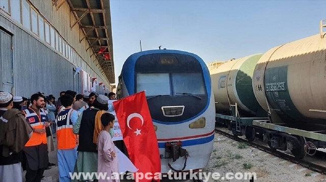 وصول "قطار الخير" التركي إلى هرات الأفغانية