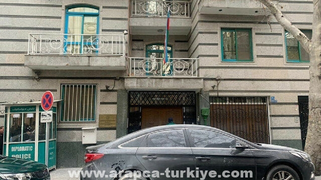 انتشار فيديو الهجوم المسلح على السفارة الأذربيجانية في طهران