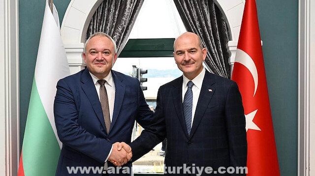 وزيرا داخلية تركيا وبلغاريا يبحثان التعاون بين البلدين